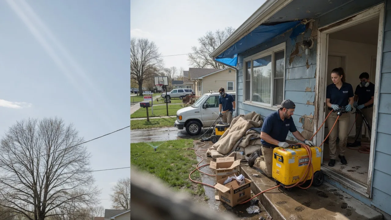 Basement Flood Cleanup in Vandalia, MO near me